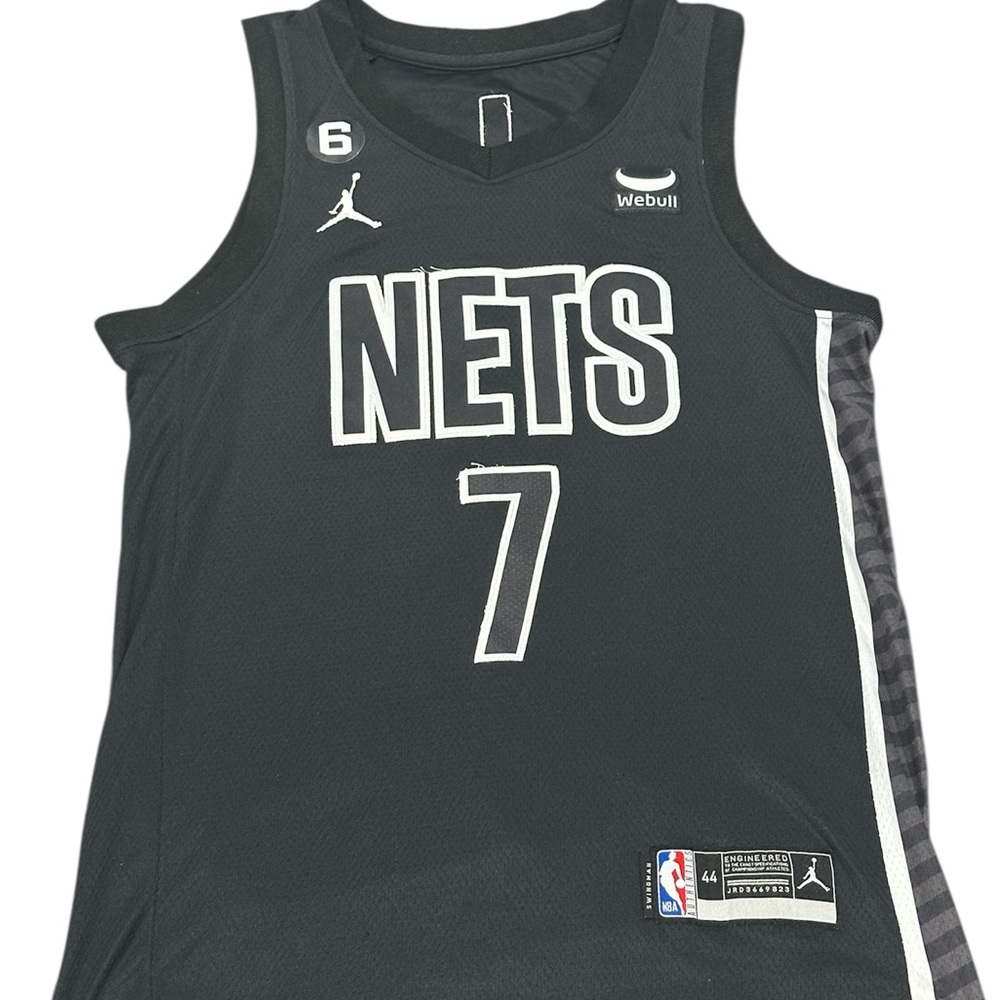 NBA Black Swingman Jersey with Logo Patch